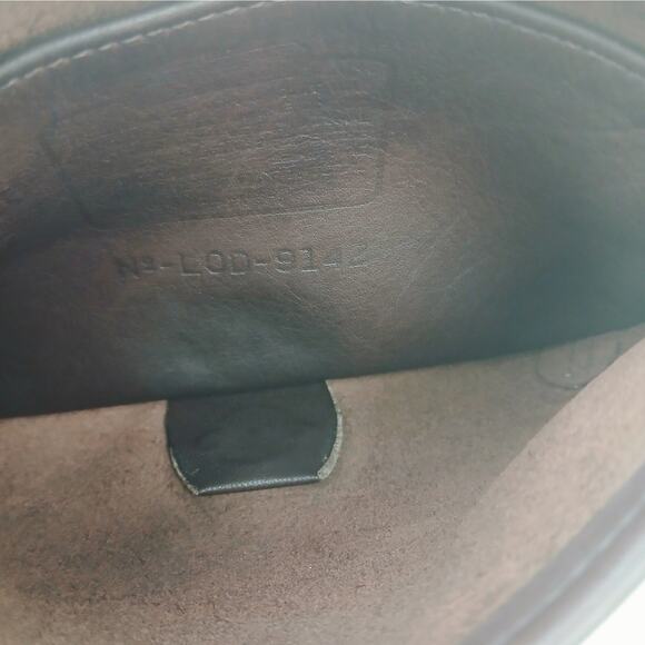 Coach Vintage Mini Flap Over Brown Leather Crossbody Purse Creed D0D-9142 - Picture 7 of 7